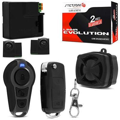 Alarme Automotivo Stetsom Evolution ELT TOP Anti Assalto Função Localização