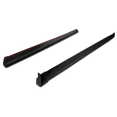 Saia Spoiler TG Poli Avangard Universal Preto Lateral